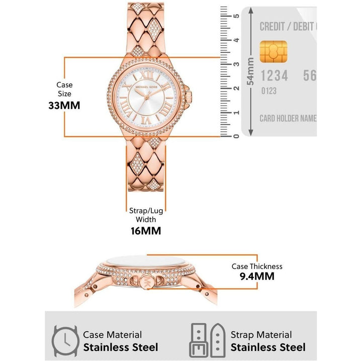 Michael Kors MK4810 Camille Analog Watch for Women