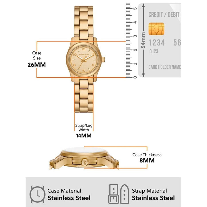 Michael Kors MK7457 Runway Analog Watch for Women