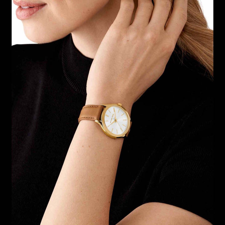 Michael Kors MK7465 Slim Runway Analog Watch for Women