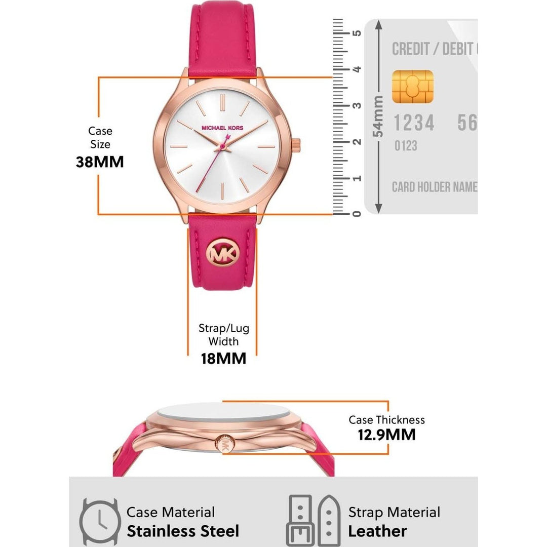 Michael Kors MK7469 Slim Runway Analog Watch for Women