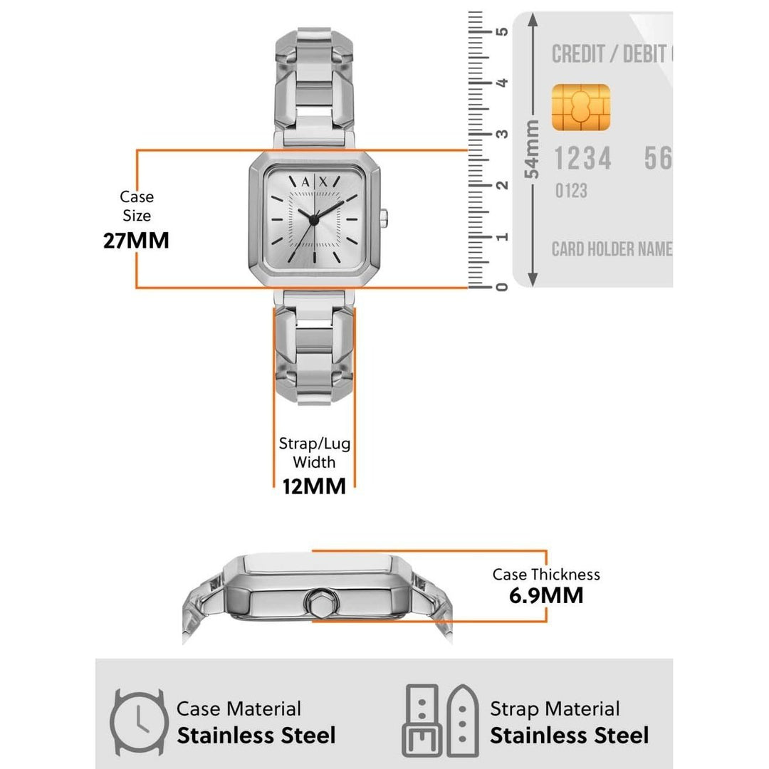 ARMANI EXCHANGE AX5720 Leila Analog Watch for Women