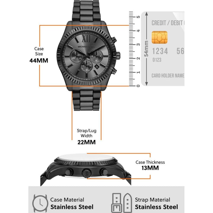 Michael Kors MK9154 Lexington Chronograph Watch for Men