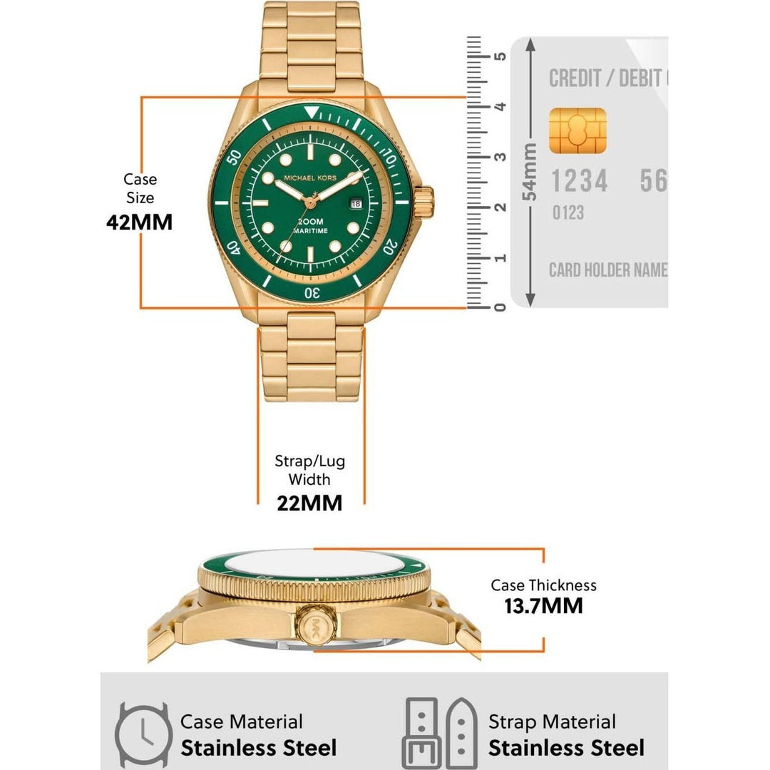 Michael Kors MK9162 Maritime Analog Watch for Men