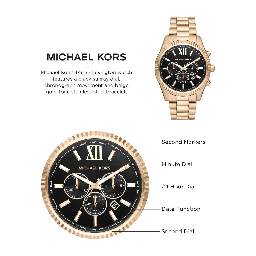 Michael Kors MK9155 Lexington Chronograph Watch for Men