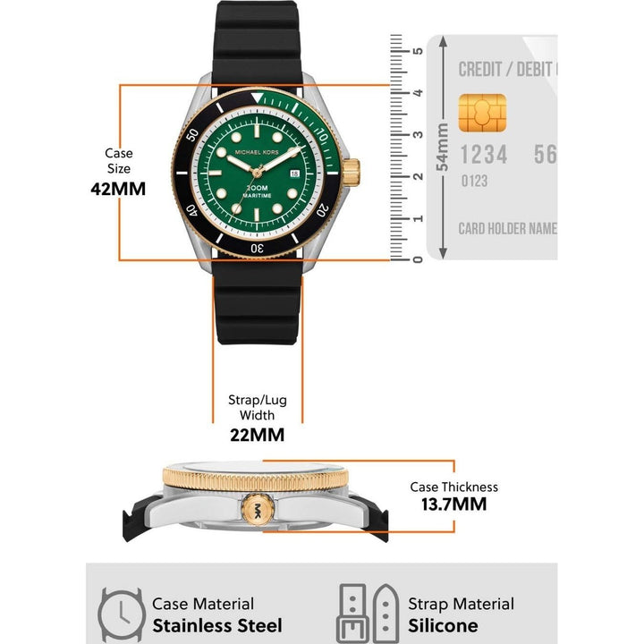 Michael Kors MK9158 Maritime Analog Watch for Men
