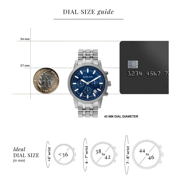 Michael Kors MK8952 Hutton Chronograph Watch for Men