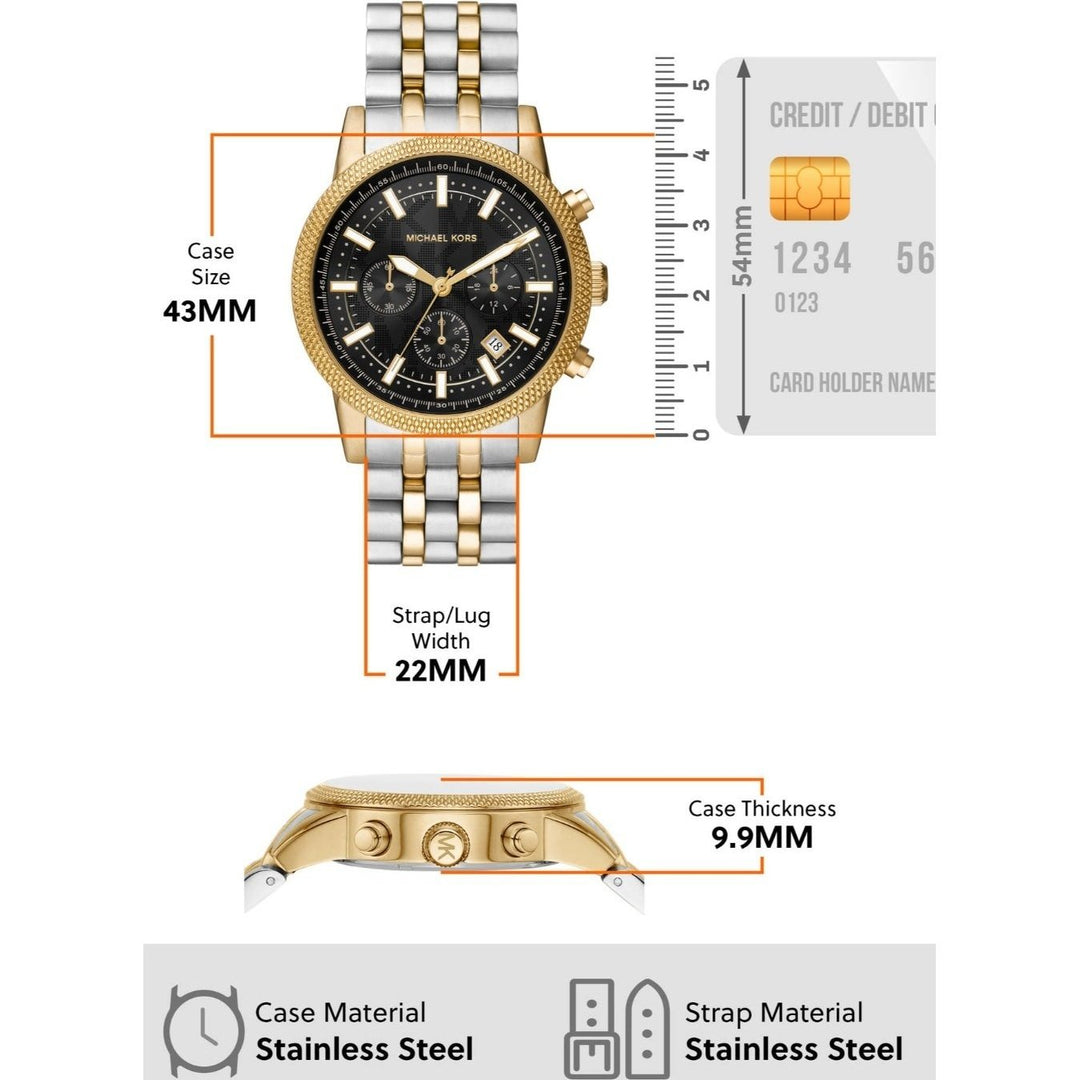 Michael Kors MK8954 Hutton Chronograph Watch for Men