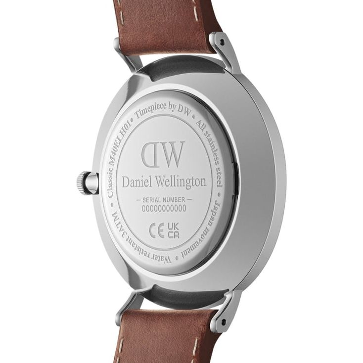 Classic Men Blue Round Dial Analog Watch - DW00100709K