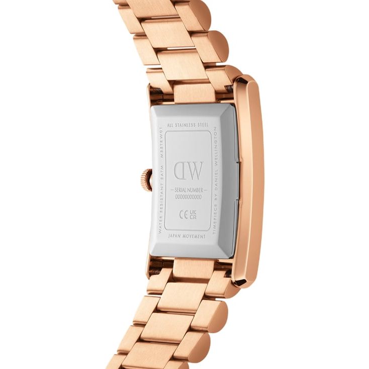 Bound Men White Rectangle Dial Analog Watch - DW00100702K