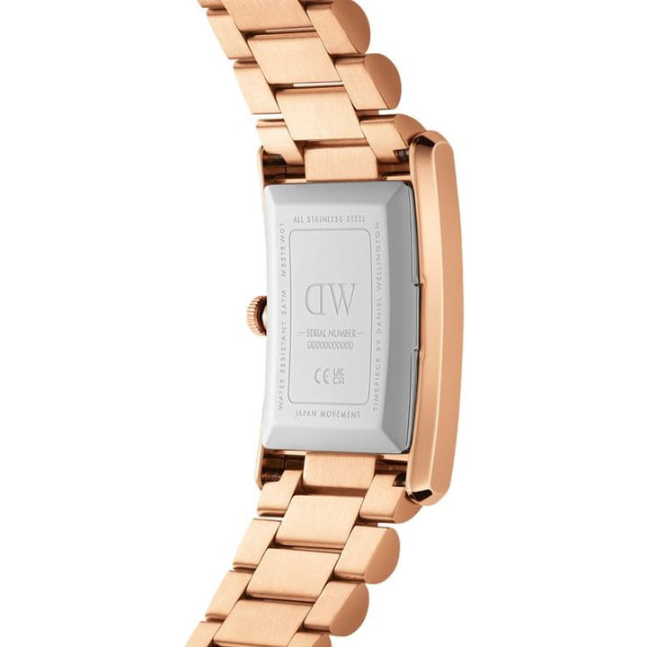 Bound Men White Rectangle Dial Analog Watch - DW00100702K