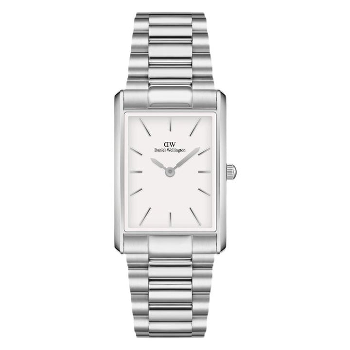 Bound Men White Rectangle Dial Analog Watch - DW00100701K
