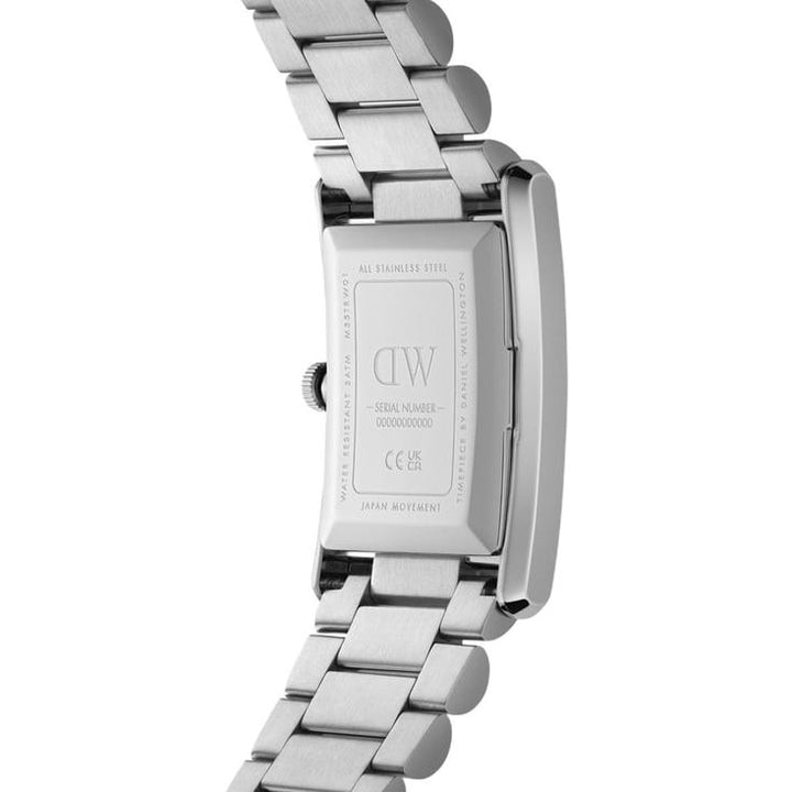 Bound Men White Rectangle Dial Analog Watch - DW00100701K