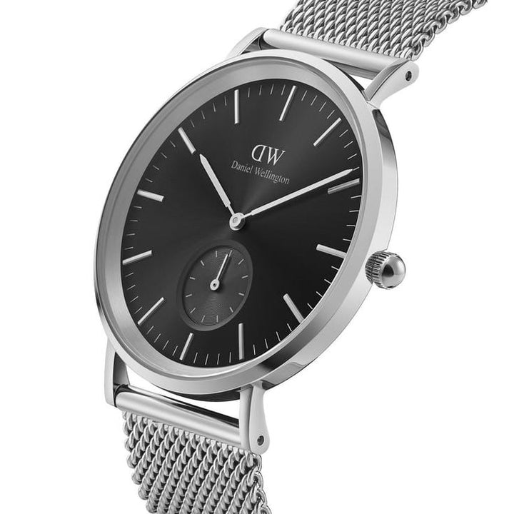 Classic Men Black Round Dial Analog Watch - DW00100711K