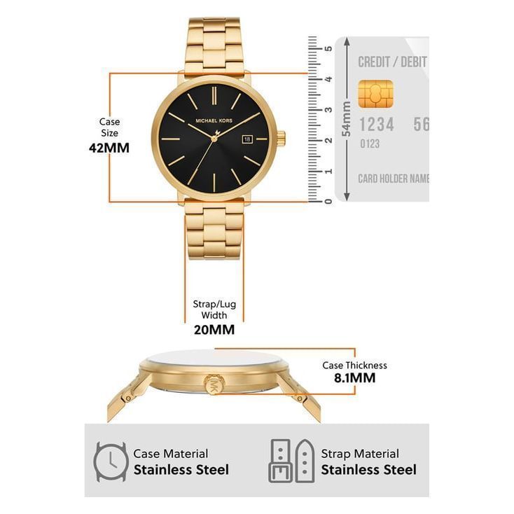 Michael Kors Blake Analog Watch for Men MK9136