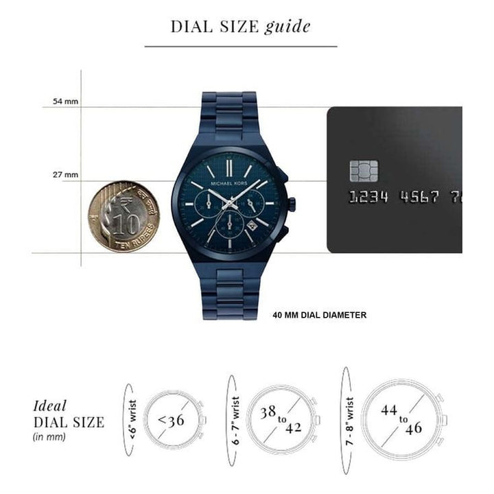 MICHAEL KORS Lennox Chronograph Watch for Men MK9147