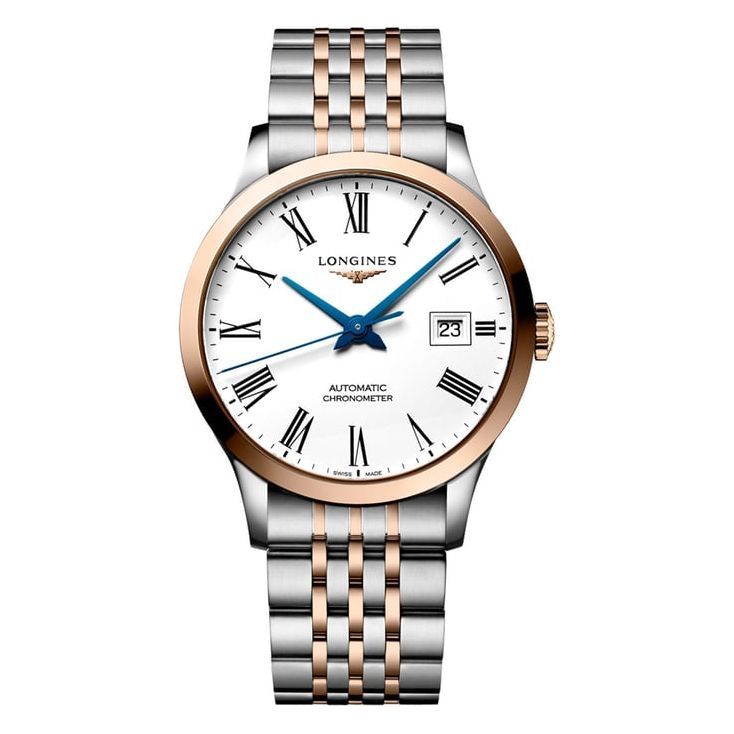 LONGINES L2.821.5.11.7 Record Automatic Analog Watch for Men