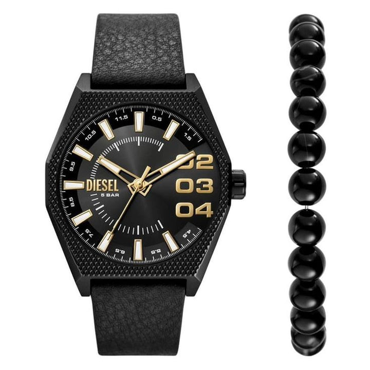 DZ2210SET Scraper Analog Watch for Men with Bracelet