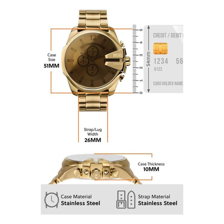 DZ4662 Mega Chief Chronograph Watch for Men