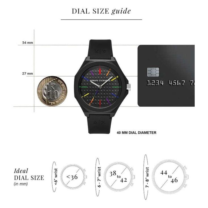 Armani Exchange AX7158SET Andrea Analog Watch for Women with Bracelet