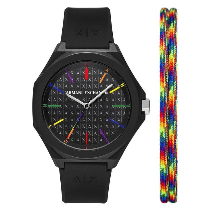 Armani Exchange AX7158SET Andrea Analog Watch for Women with Bracelet