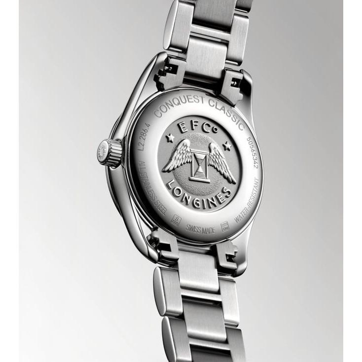LONGINES L2.286.4.88.6 Conquest Classic Analog Watch for Women