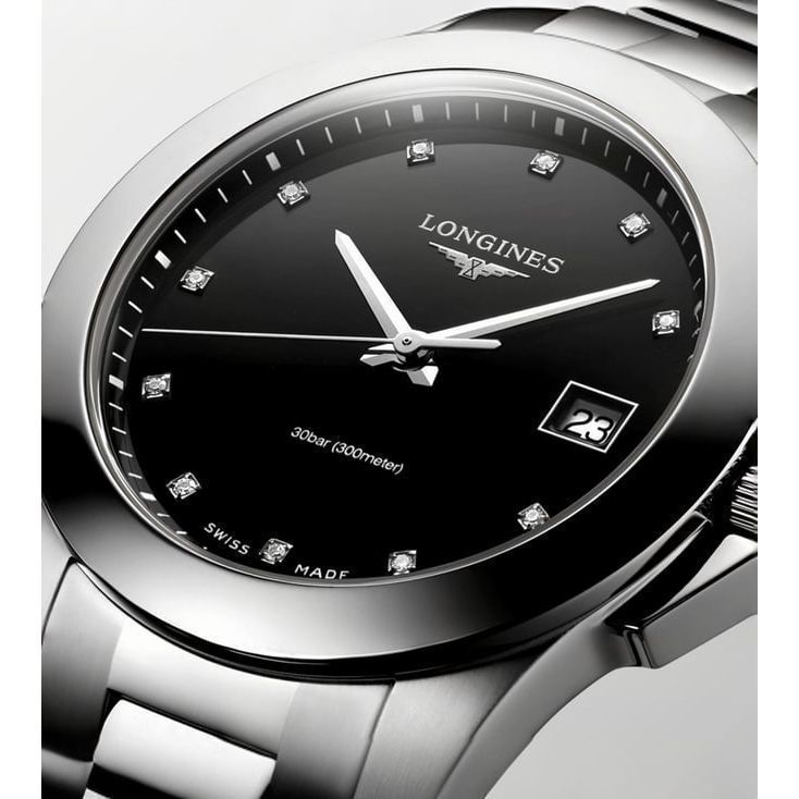 LONGINES L3.377.4.57.6 Conquest Analog Watch for Women