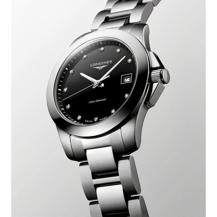 LONGINES L3.377.4.57.6 Conquest Analog Watch for Women