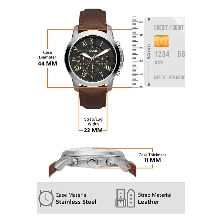 FS4813IE Grant Chronograph Watch for Men