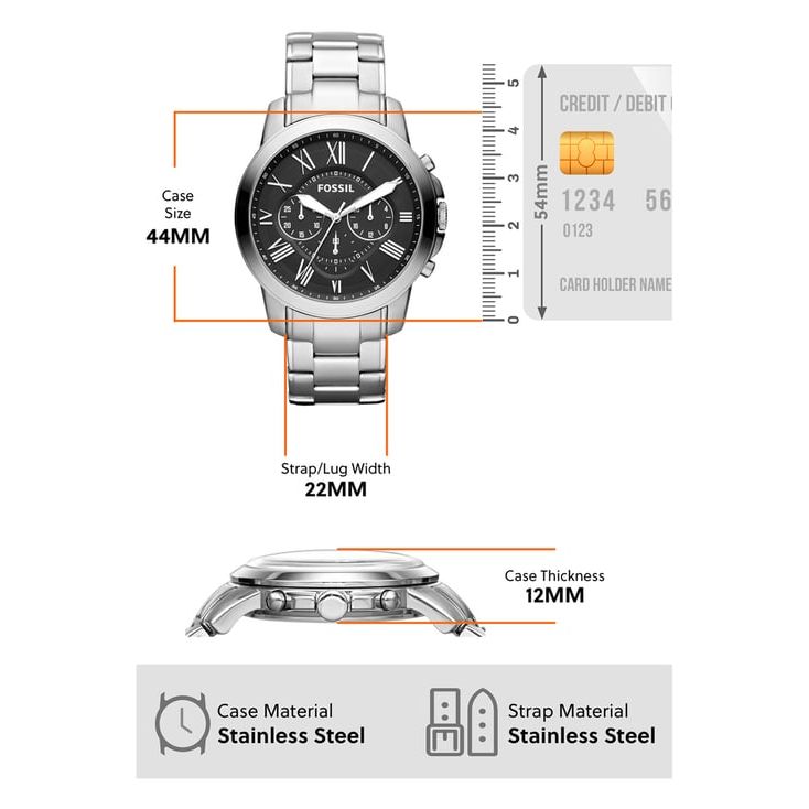 FS4736IE Grant Chronograph Watch for Men