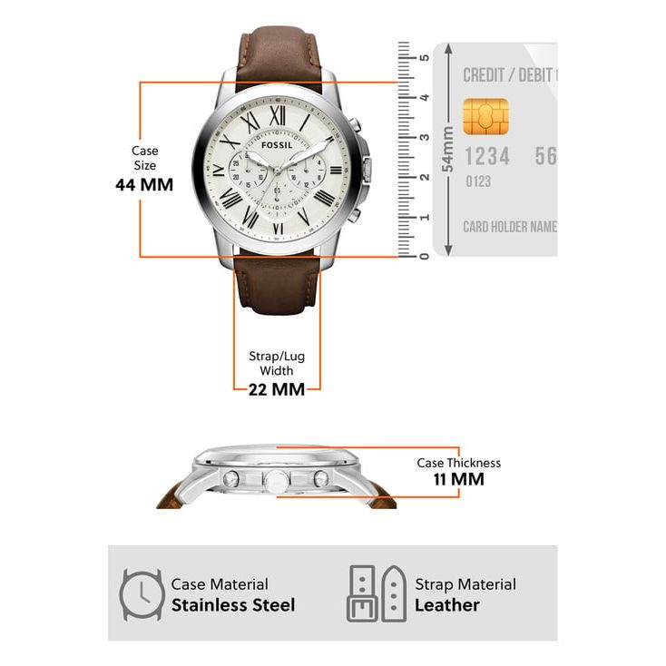 FS4735IE Grant Chronograph Watch for Men