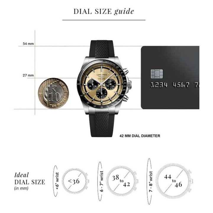 LONGINES L3.835.4.32.9 CONQUEST Automatic Watch for Men