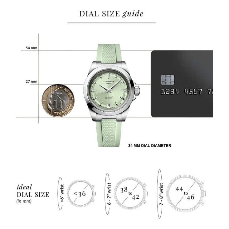 LONGINES L3.430.4.02.9 CONQUEST Automatic Watch for Women