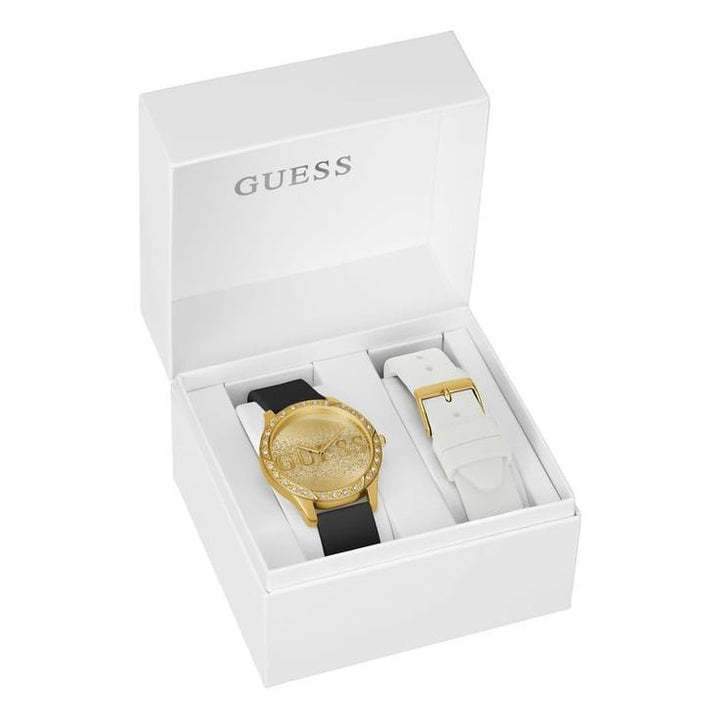 GUESS U1403L1M Analog Watch for Women With Interchangeable Strap