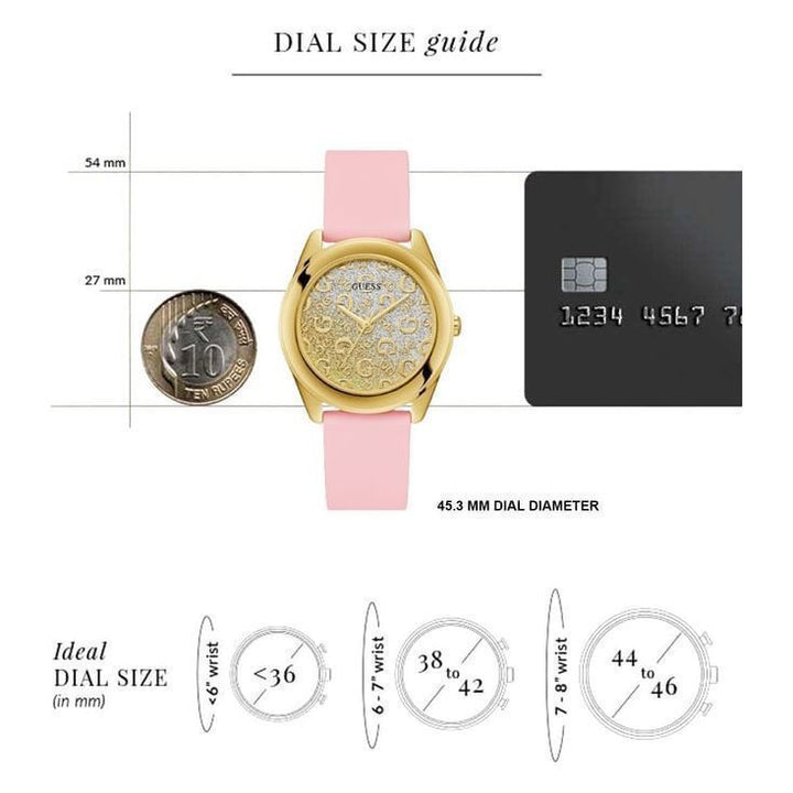 GUESS U1416L3M Analog Watch for Women With Interchangeable Strap