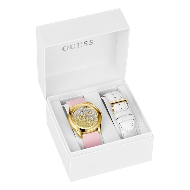 GUESS U1416L3M Analog Watch for Women With Interchangeable Strap