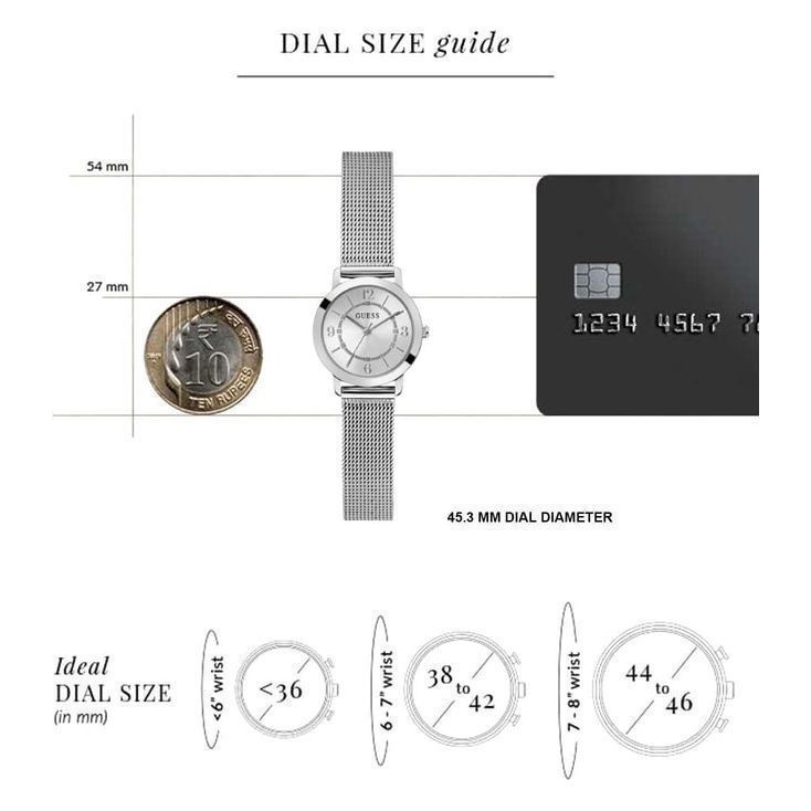 GUESS GW0666L1 Analog Watch for Women