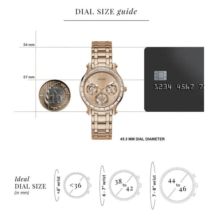 GUESS GW0395L3 Analog Watch for Women