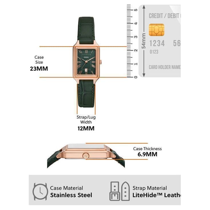 Fossil ES5366 Raquel Analog Watch for Women