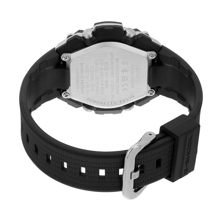 Casio G-Shock GST-B600A-1A6DR Blue Analog-Digital Dial Black Resin Strap Men's Watch G1542