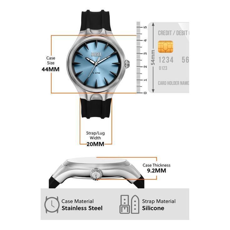 DIESEL DZ2216 Streamline Analog Watch for Men