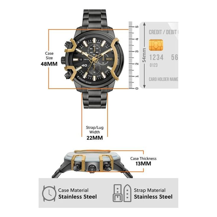 DZ4668 Griffed Analog Watch for Men