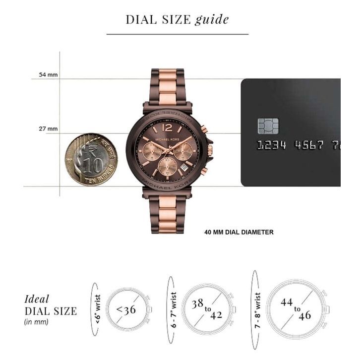 Michael Kors  Maren Chronograph Watch for Women MK7496