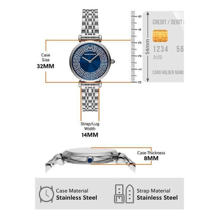 Emporio Armani Analog Watch for Women AR11627