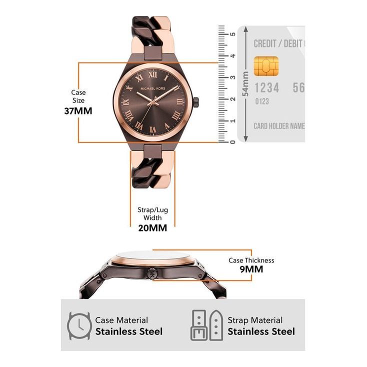 Michael Kors Lennox Analog Watch for Women MK7501