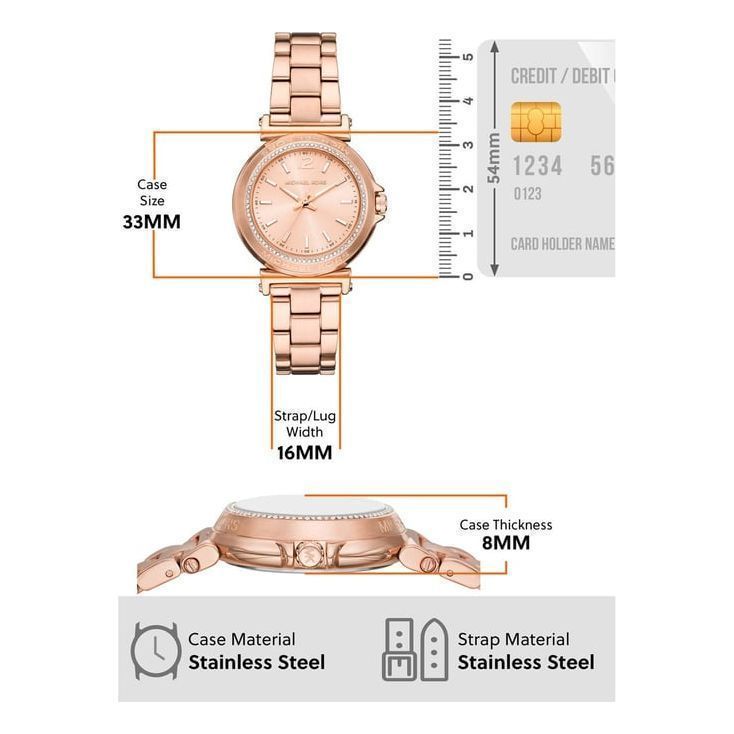 Michael Kors Maren Analog Watch for Women MK7491