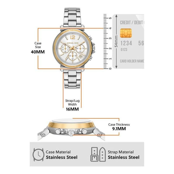 Michael Kors Maren Chronograph Watch for Women MK7495