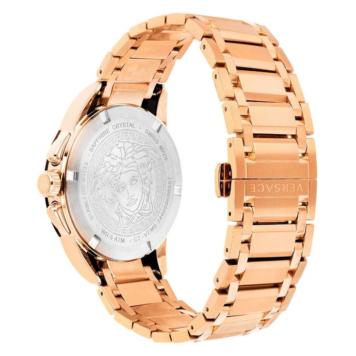 VEM800318 Character Round Chronograph Watch For Men