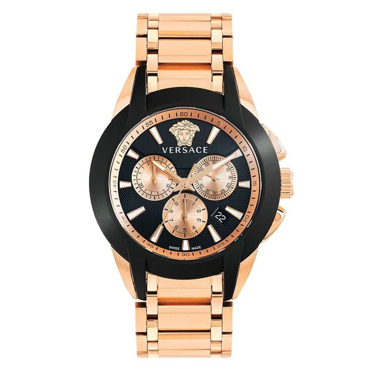 VEM800318 Character Round Chronograph Watch For Men