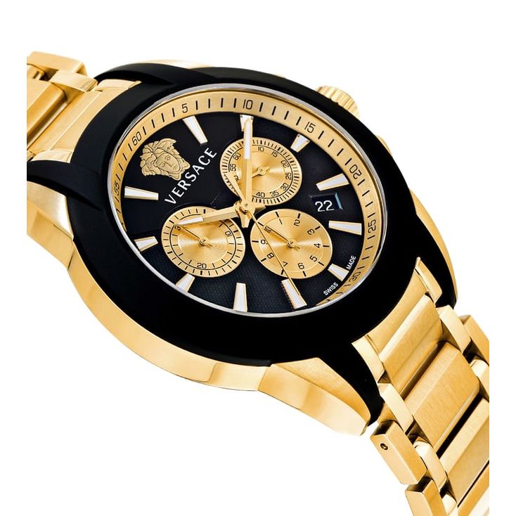 VEM800524 Character Round Chronograph Watch For Men