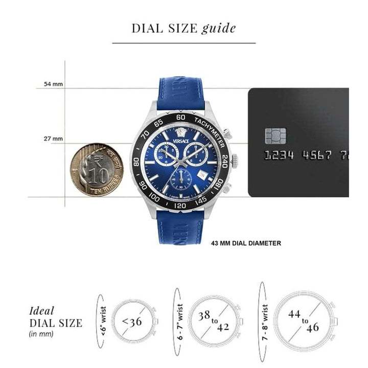 VEPCA0124 New Hellen CHR-43MM(WC-PC) Chronograph Watch For Men